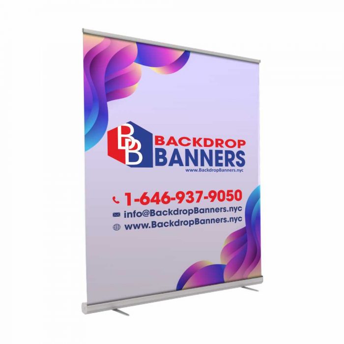 6 ft NYC Trade Show Retractable Banner