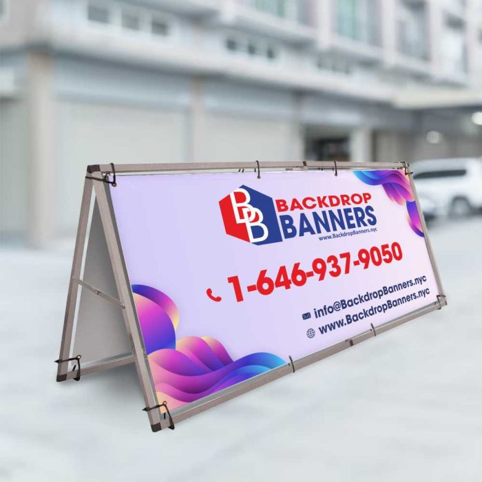 8 ft Promotional Display