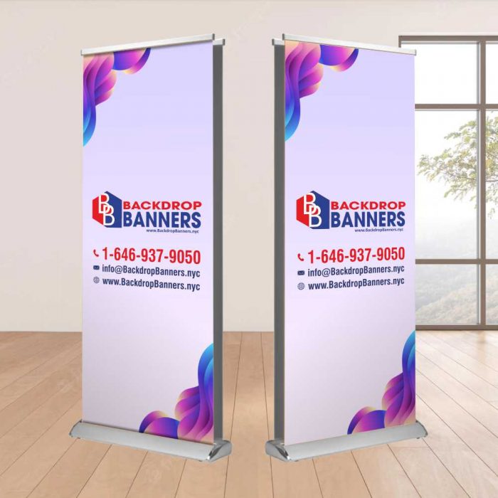 Double Sided Retractable Banner
